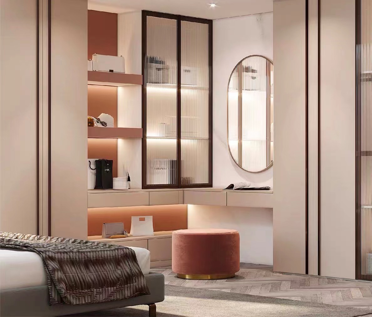 桂林十大装修公司之衣帽间收纳 桂林十大装修公司之衣帽间收纳